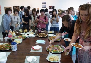 展覧会オープニング-2