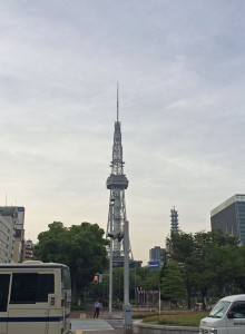 テレビ塔夕景