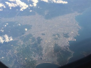 松山上空