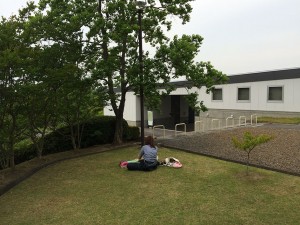 美術１年生写生-3