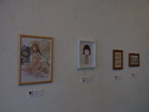 イラスト展示