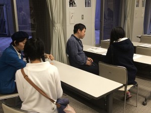 終了後もマンガ相談が相次ぎました