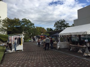 前日の雨も上がってスタートです！