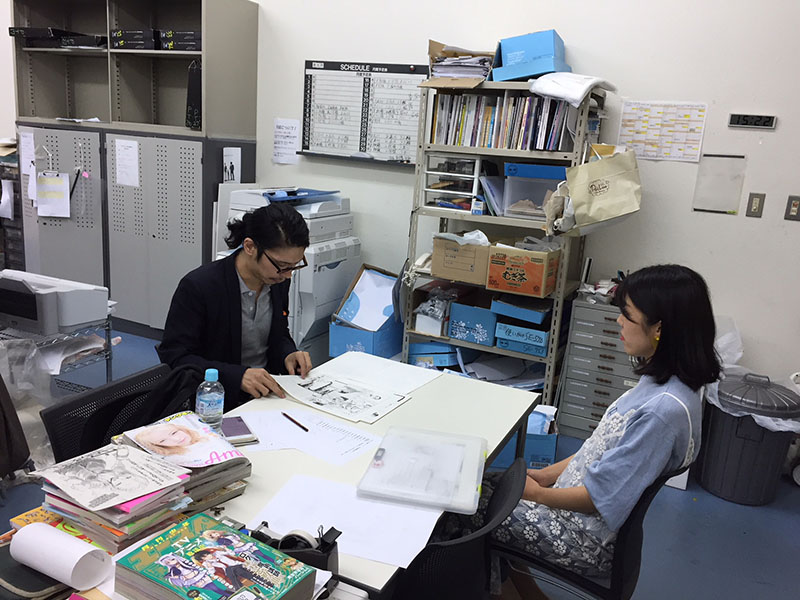 名古屋造形大学マンガ分野ブログ 講談社 月刊アフタヌーン 様出張編集部