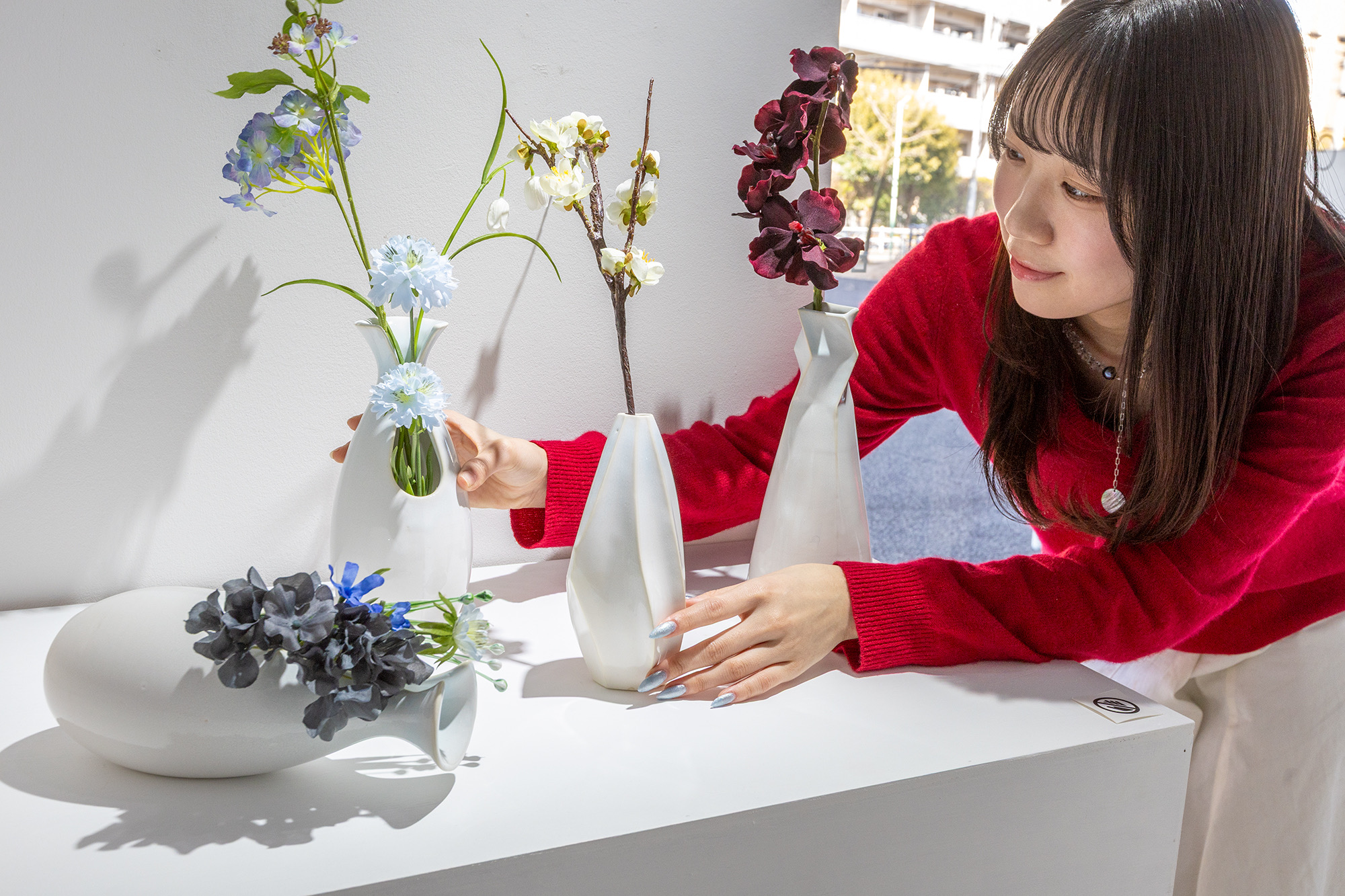 牛丸紗雪 sree(陶磁器の花器)