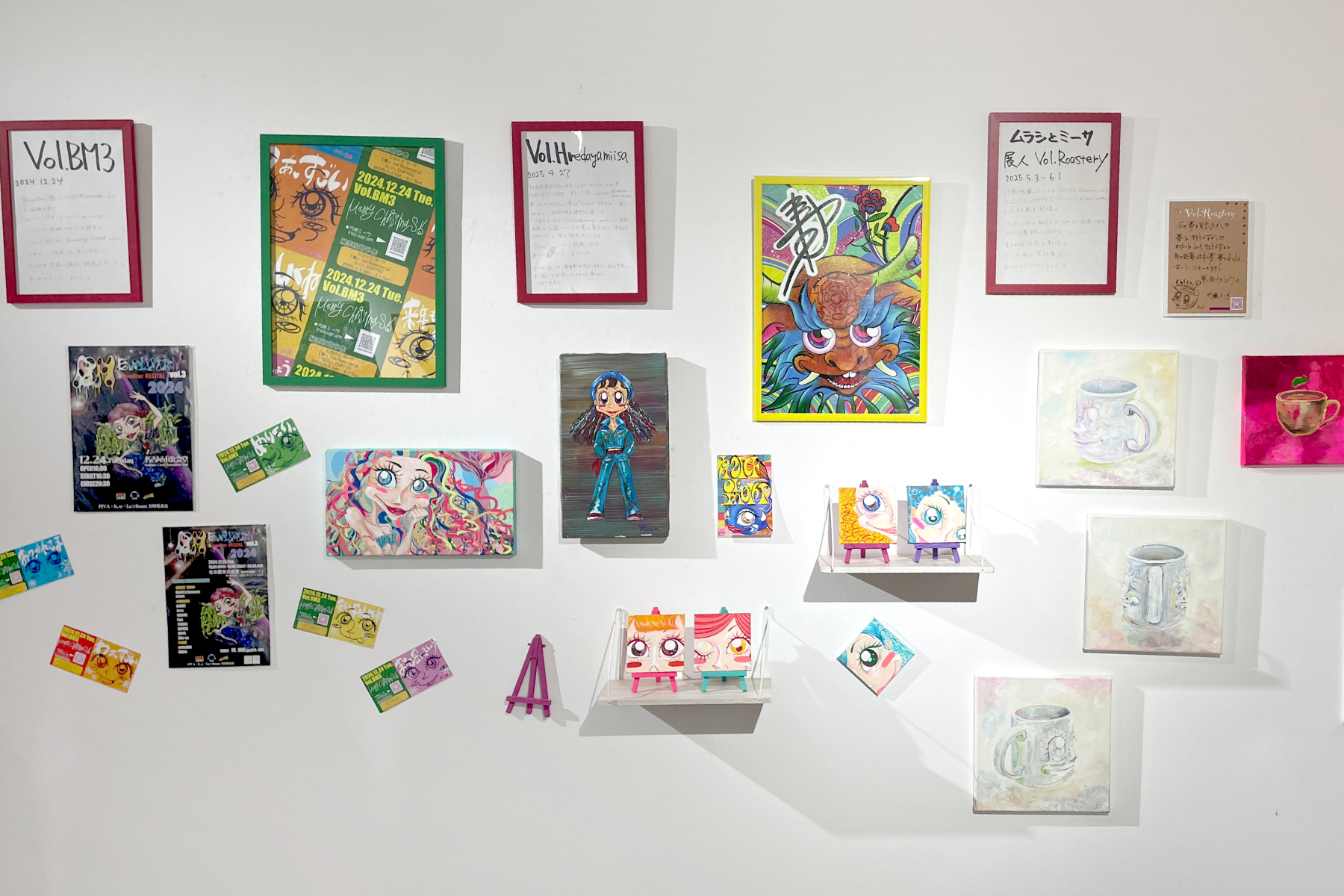 BOX13 学生展示 「MIISA SOLO EXHIBITION Vol.A Story Of Creating This World」