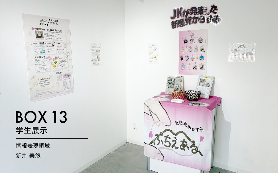 BOX13 学生展示「ぷちえある展」