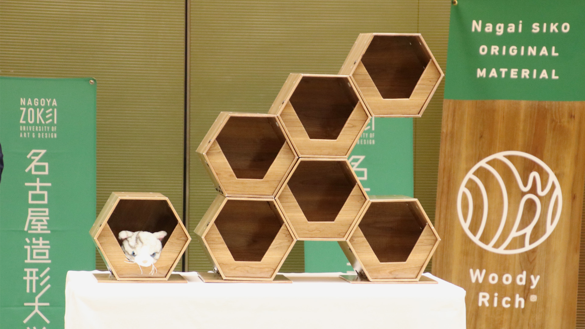 産学連携 学生デザインによる新商品「CAT CUBE」