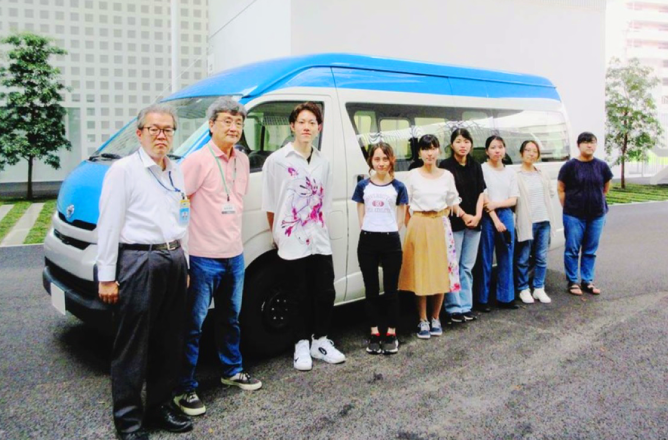 名古屋造形大学 空間作法領域の学生有志は、JAF（日本自動車連盟）との産学連携プロジェクト