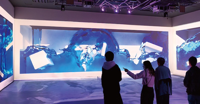 Immersive digital art
