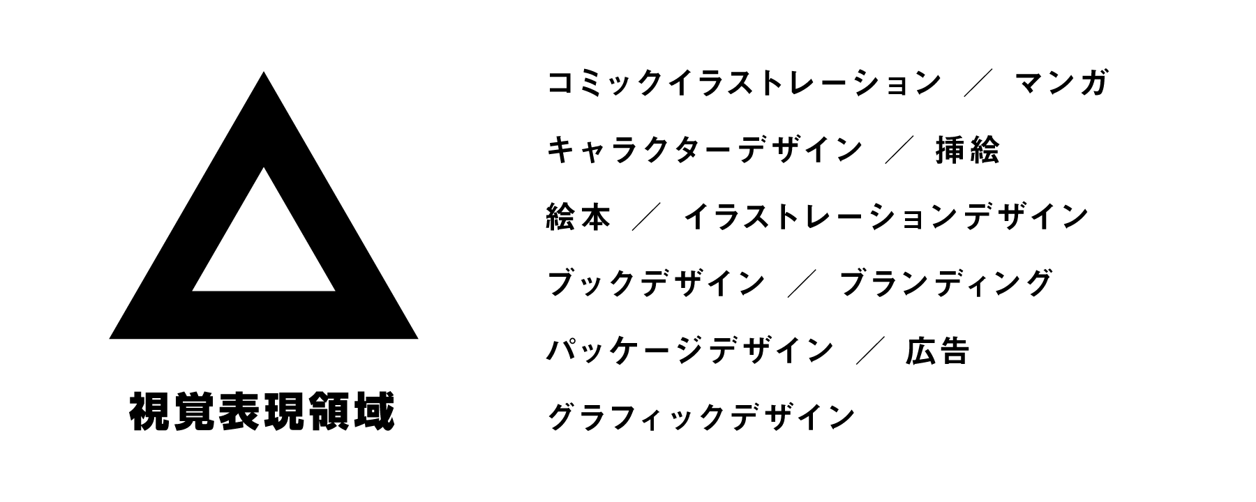 視覚表現領域